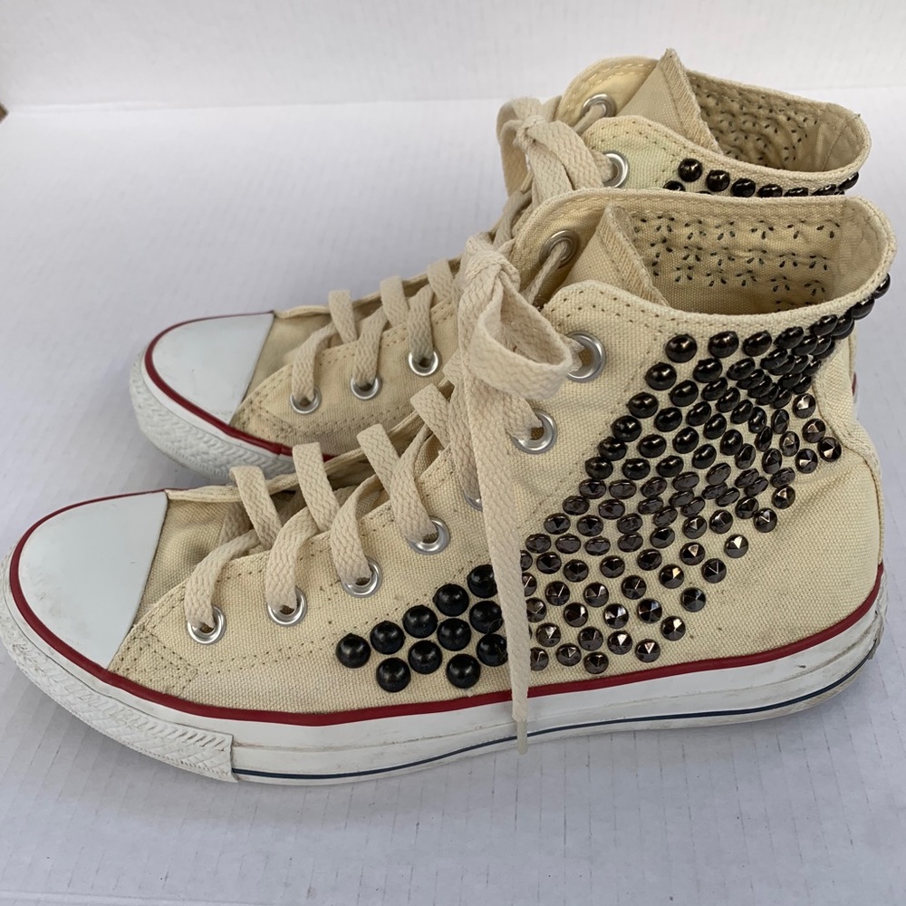Converse All-Star Studded High Tops 8